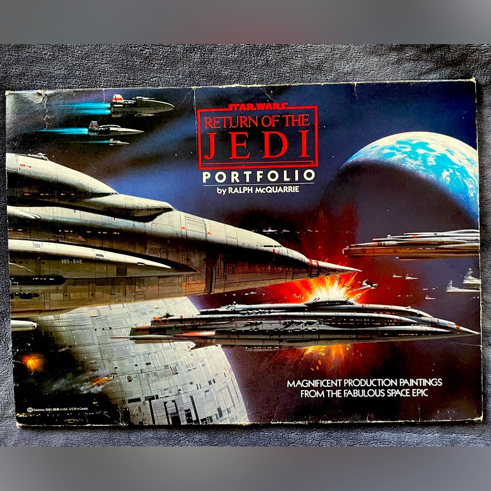 Star Wars Return of the Jedi Portfolio. Ralph McQuarrie. 1983